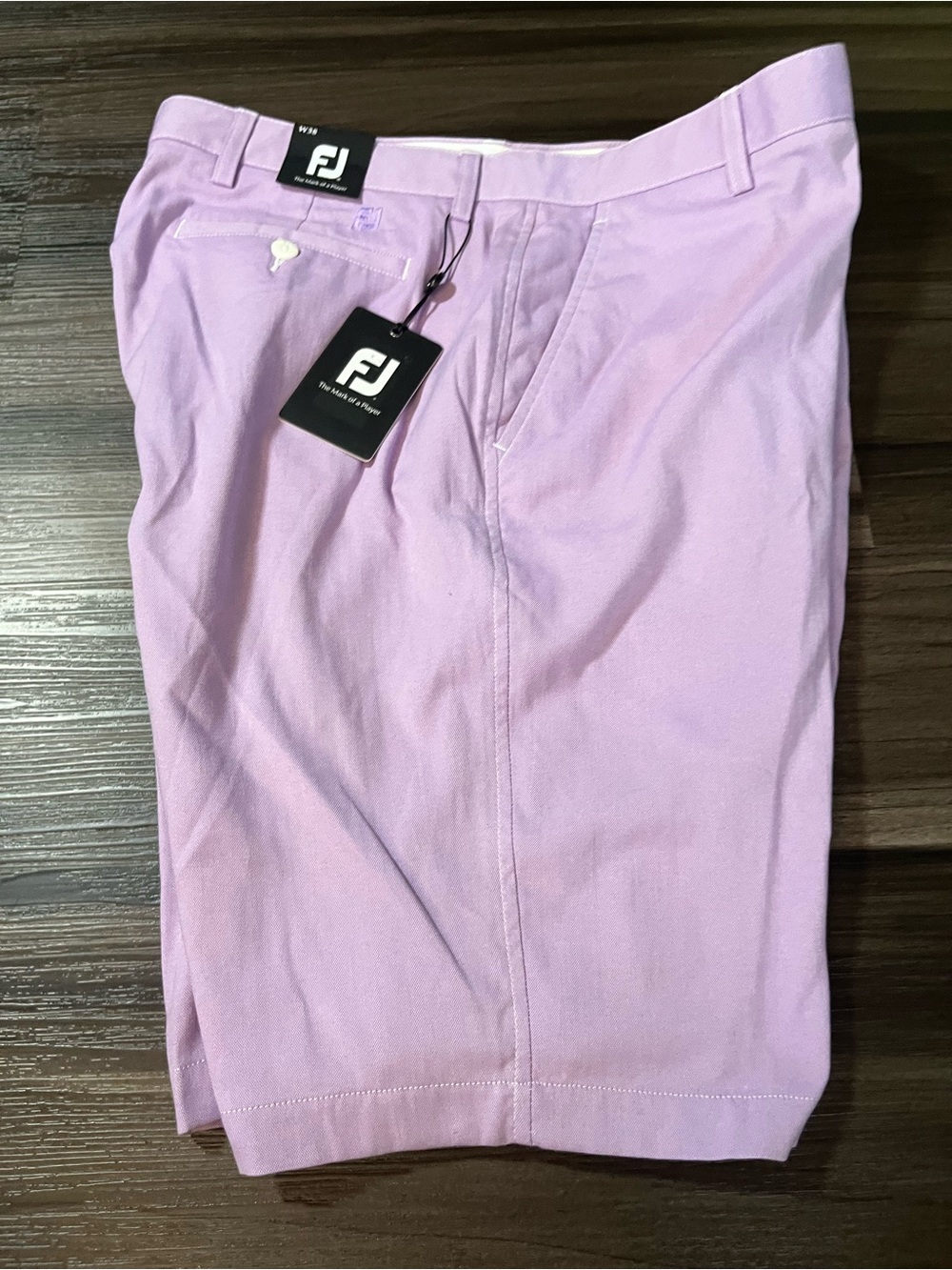 NWT Footjoy Lavender Golf Shorts Men’s Size W38